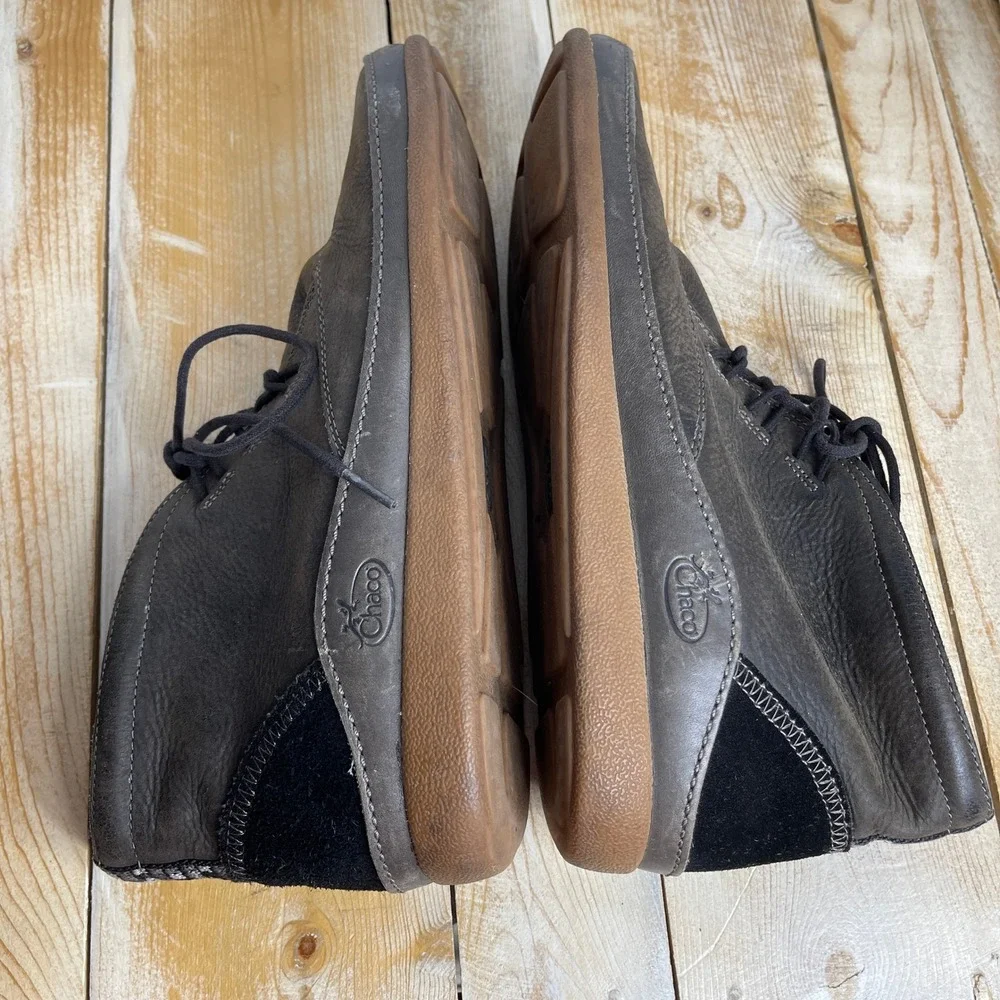 Chaco‎ Mens Montrose Chukka Boots Lace Up Casual Gray Shoes Mens 11